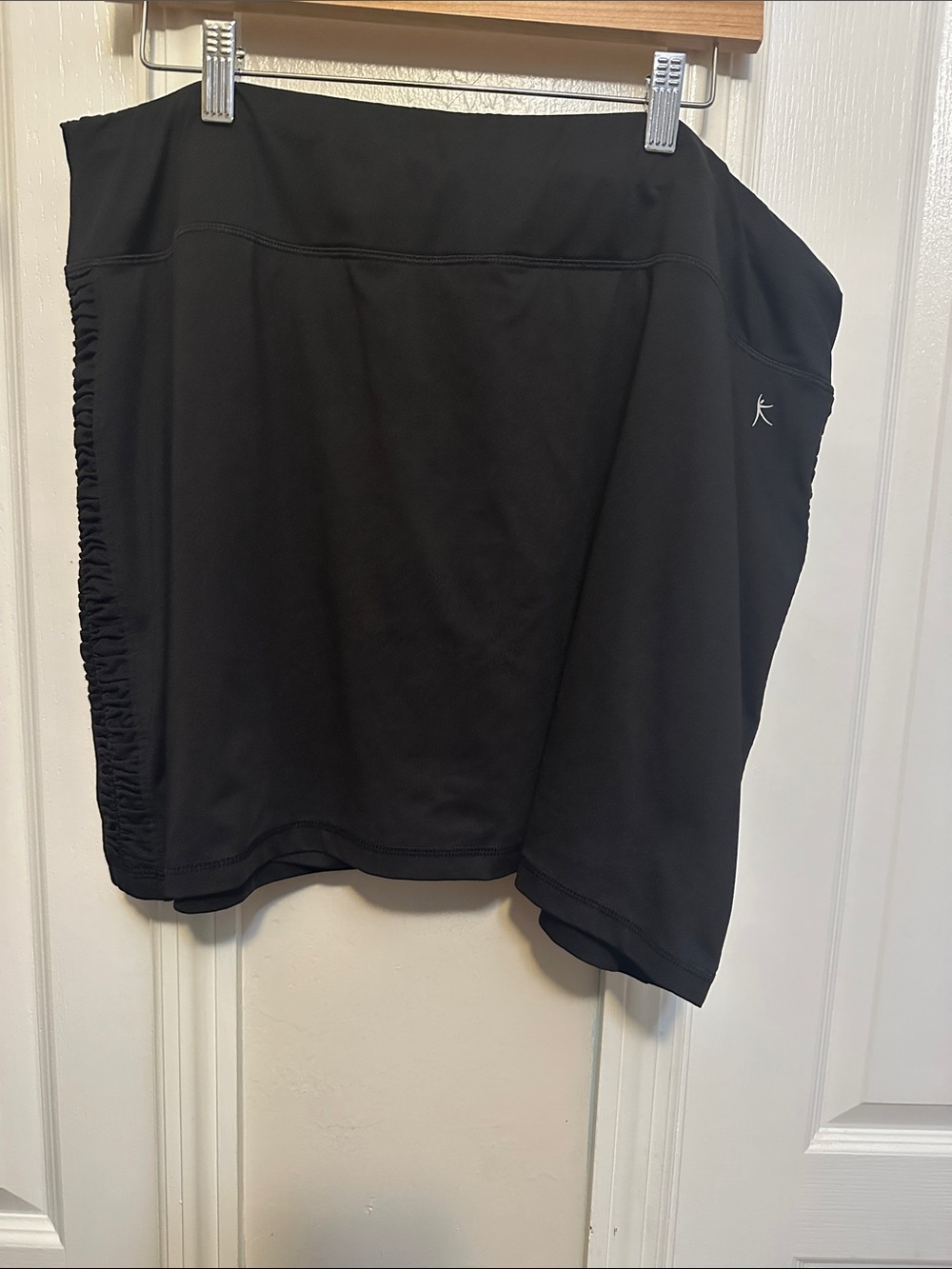 Danskin Black Performance Skort with Built-In Shorts